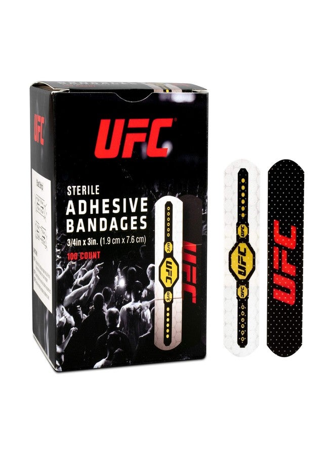 Dukal UFC Adhesive Bandage, Assorted Styles, 3/4" x 3", Pack of 100 - Image 1
